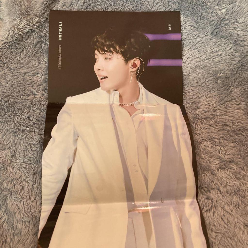 [USED] BTS Hobi J-HOPE Trading Card Mini Poster, PMD Special Mini Photo Card