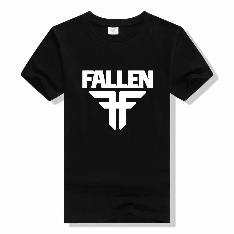 

Футболки унисекс Fallen Music Tour с коротким рукавом и круглым вырезом, повседневная футболка унисекс для уличного скейтборда, модные футболки унисекс 3XL