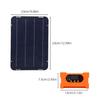 12W 18V Solar Panel Kit IP65 Water Proof Solar Panel Battery Charger Maintainer with Controller for Camping Caravans Greenhouses