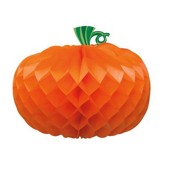 Unique Party Honeycomb Pumpkin Halloween Table Decoration