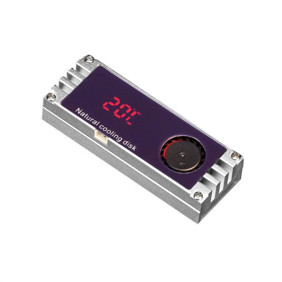 

M.2 SSD Heatsink w/ OLED Temp Display NVME