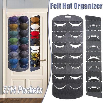 Hat Holder Rack Baseball Cap Storage Wall Mount Door Hanger Stand Organizer