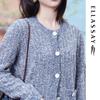 ELLASSAY Women's Chic Soft Knit Long Sleeve Sweater