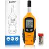 Digital Psychrometer Thermometer Hygrometer with Backlight, ERAY Temperature and Humidity Reader Meter Thermo-Hygrometer with Dew Point and Wet Bulb
