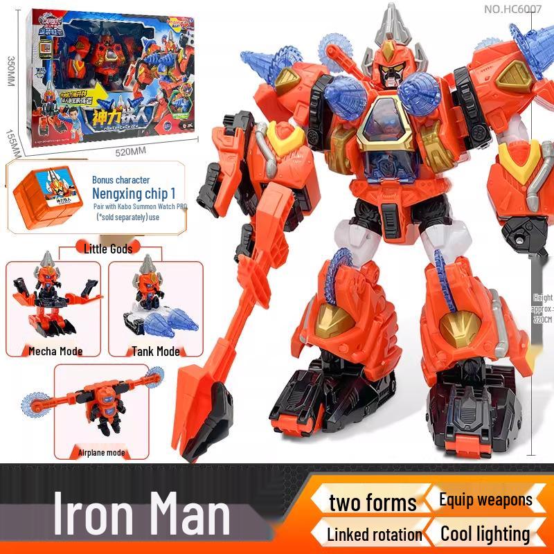 Kabo Car God: Rescue League Transformer Firefighting & Medical Robot Toy Set for Boys