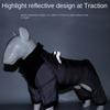 Dog Jacket Warm In Autumn and Winter Cover Belly Pet Cotton-padded Reflective Padded Dog Cotton-padded Jacket Outdoor Waterproof Clothing.