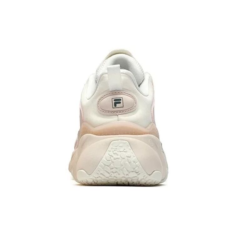 Fila Jagger 2 Mesh Fabric Synthetic Leather TPU Sport Minimalist Versatile Low-Top Casual Shoes Women Sneaker Off-White Nude F12W211111FWW