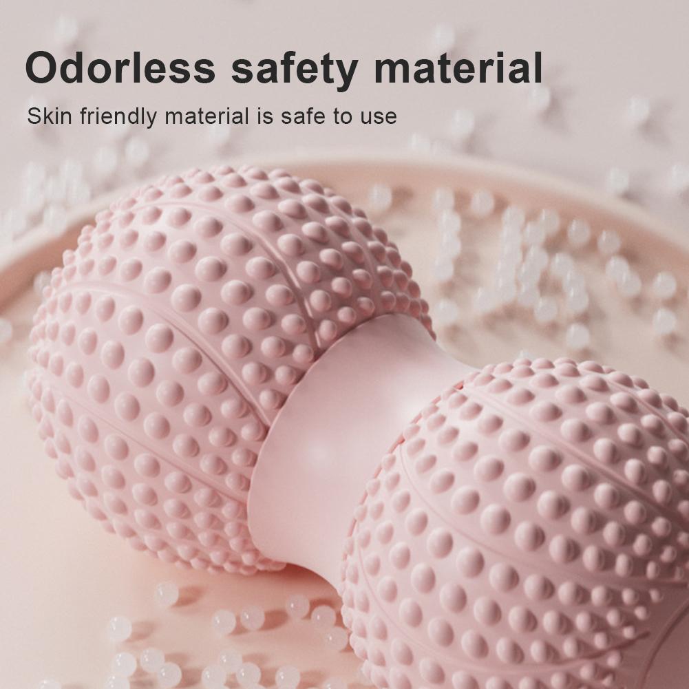 Peanut Massage Ball Deep Tissue Massage Ball Double Ball Trigger Point Ball Multi-Function Fascial Ball for Feet Neck Back
