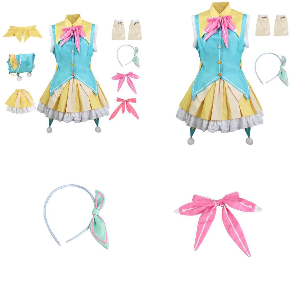 Authentic Project Sekai Colorful Stage Kusanagi Nene Cosplay Wig Costume Kit