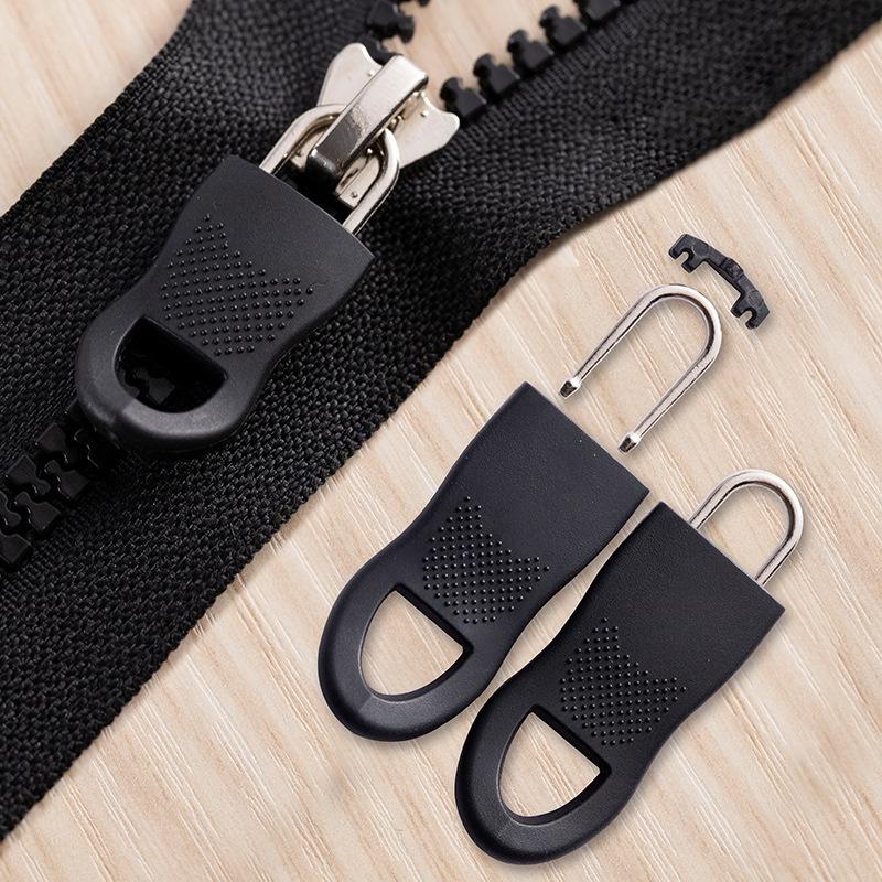 5pcs Zipper Pull Buckle Detachable Zipper Pull Universal Luggage School Bag Coat