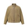 Unisex Vintage Streetwear Cotton Jacket Casual Oversized Zip-Up Outerwear