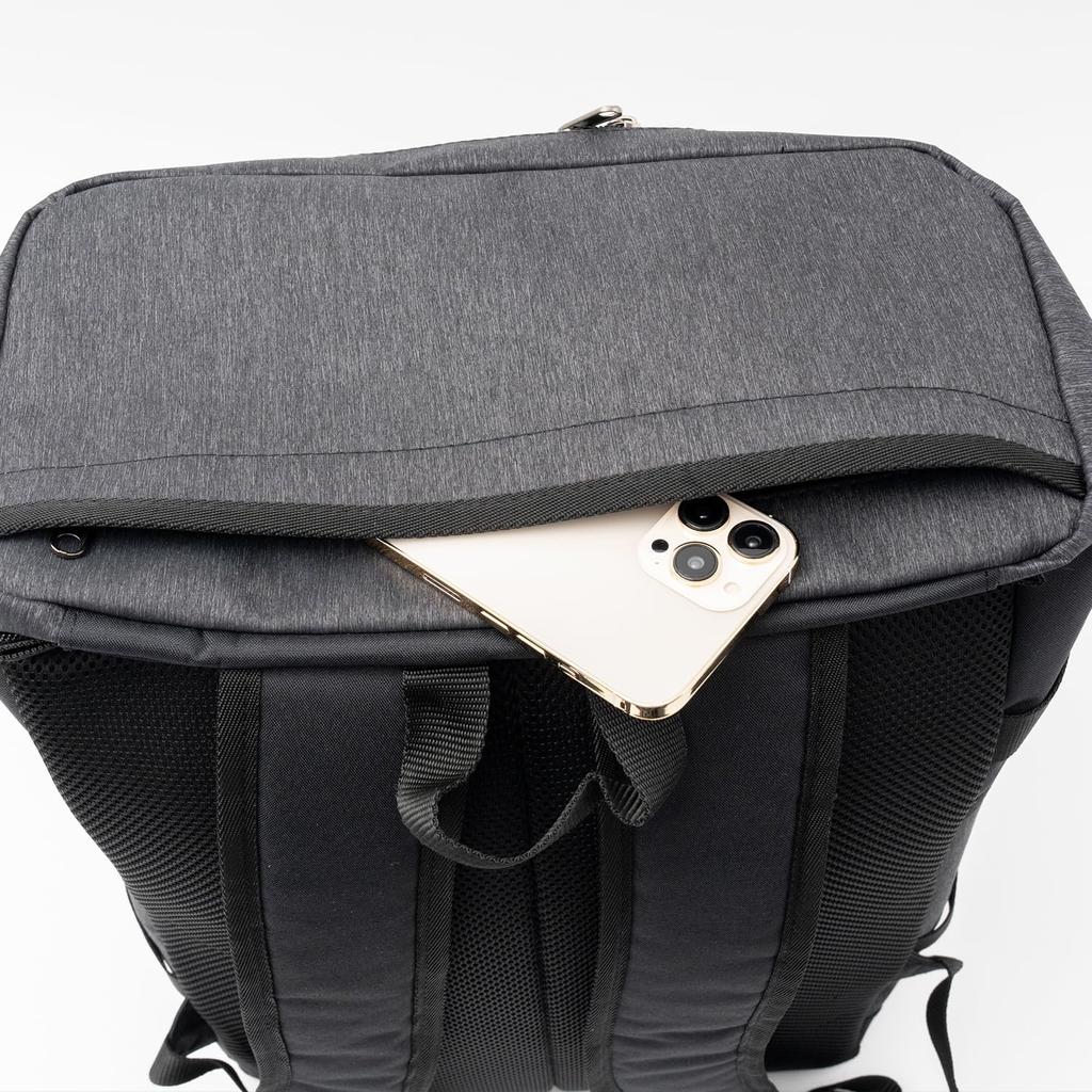 LOGOSPark Large Capacity Square Backpack Daypack for Outdoor and Freshmen Activities, Camping, School, Commuting, Men's