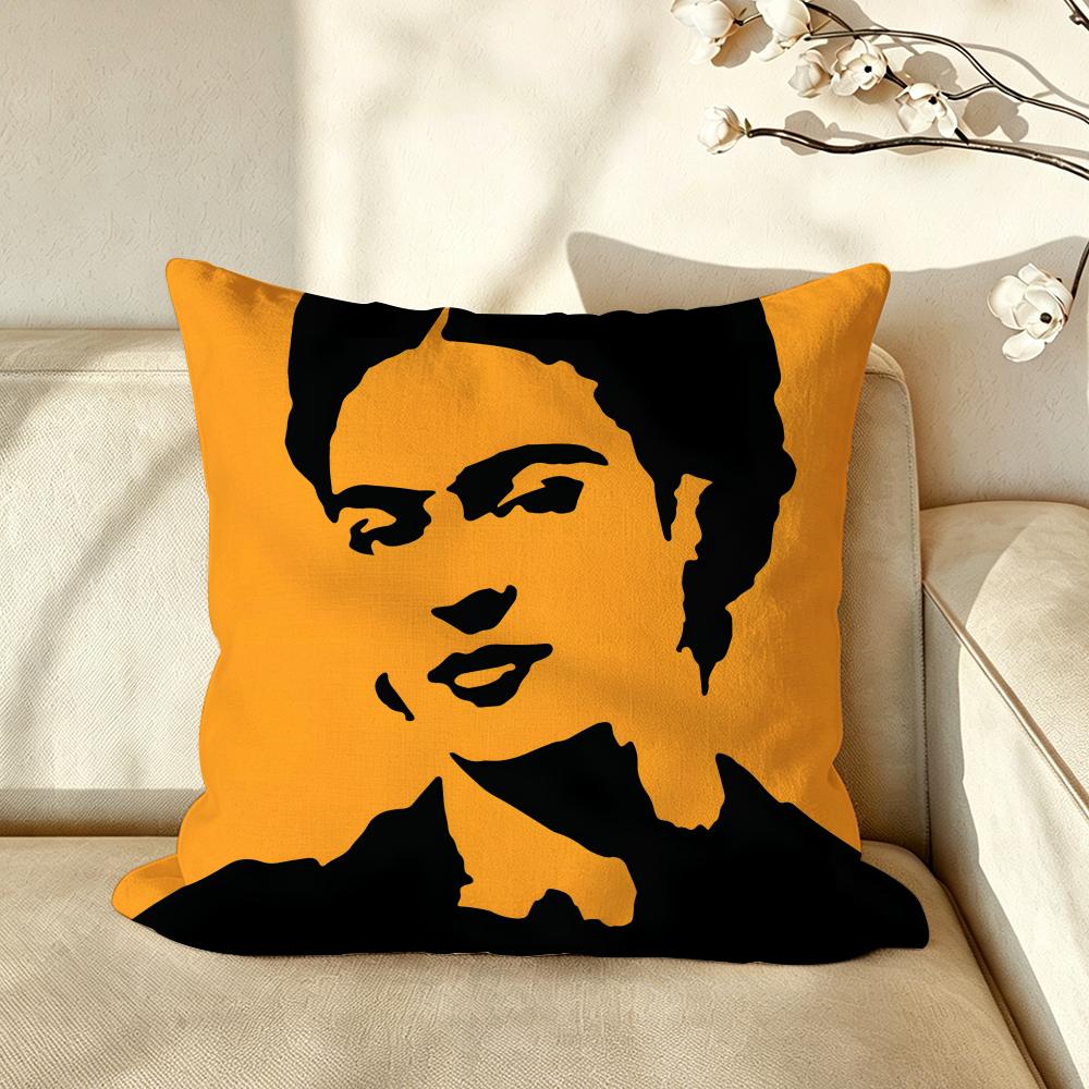 Artist FFrida KKahlo Cushion Cover Pillow Case Antidustmite Pillowcase Silky Short Plush Sofa Cushion Cover hot