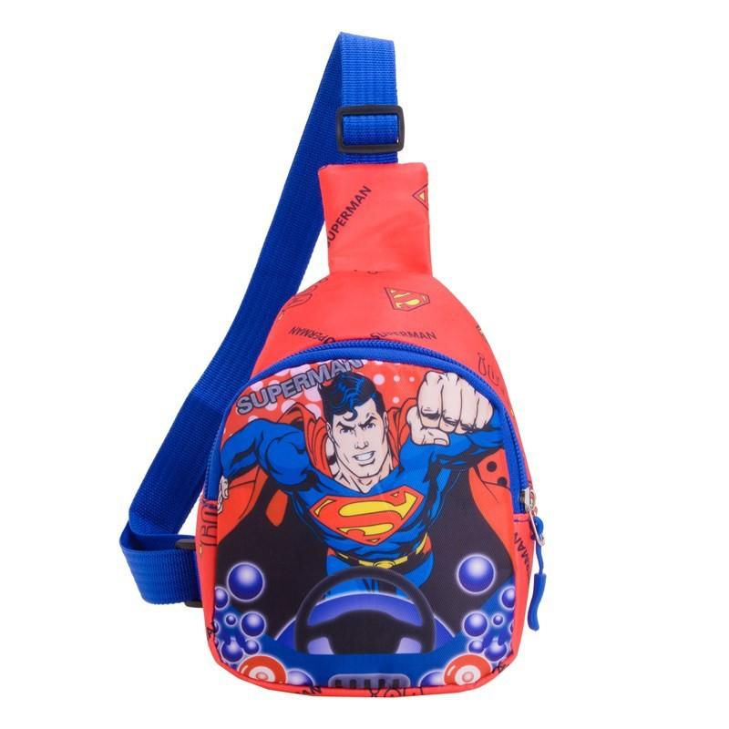 Avengers Printed Superhero Crossbody Bag Kids Cartoon Outdoor Gift Casual