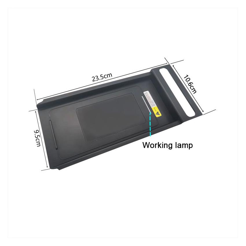 15W Car Wireless Charger For Volvo S60 2015-2019 V60 13-2018 Accessories Interior Special Mobile Phone Fast Charging Plate Panel