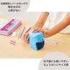 Kutsuwa Super Safe Pencil Sharpener, Light Blue RS039LB
