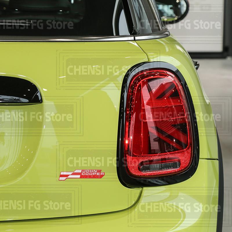 3D Metal Alloy NEW JCW Front Grille Badge For Cooper S R59 R60 R56 R58 F56 Countryman Clubman Car Rear Trunk Emblem Sticker