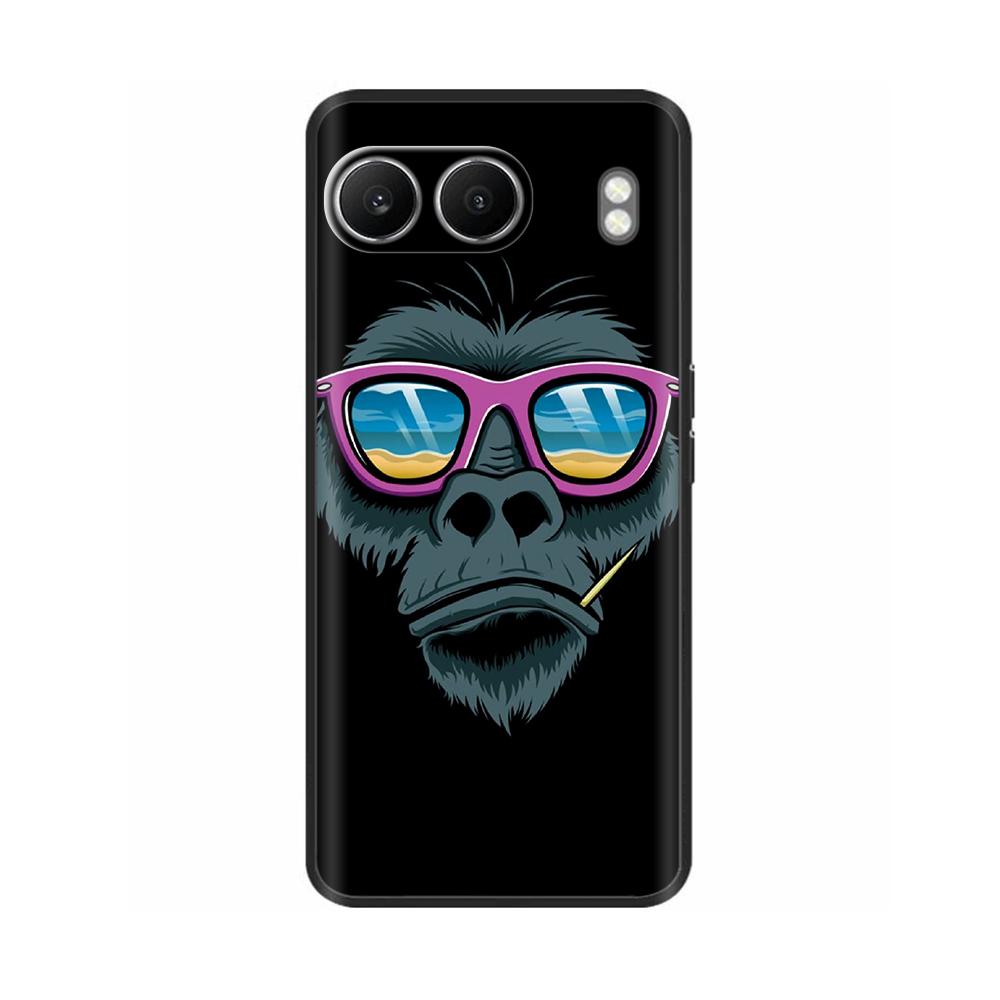 For Oneplus Nord 4 Case Fashion Silicone Black Soft Bumper Back Cover For OnePlus Nord4 5G Phone Cases Cartoon TPU Coque Shells