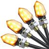 LED Motorcycle Turn Signal, 5 LED, 12 V, General Purpose, 1W, E-Mark Certified,