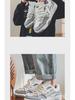 Men's Retro Casual Height-Boosting Non-Slip Sneakers - Spring & Autumn 2025 Hong Kong Style