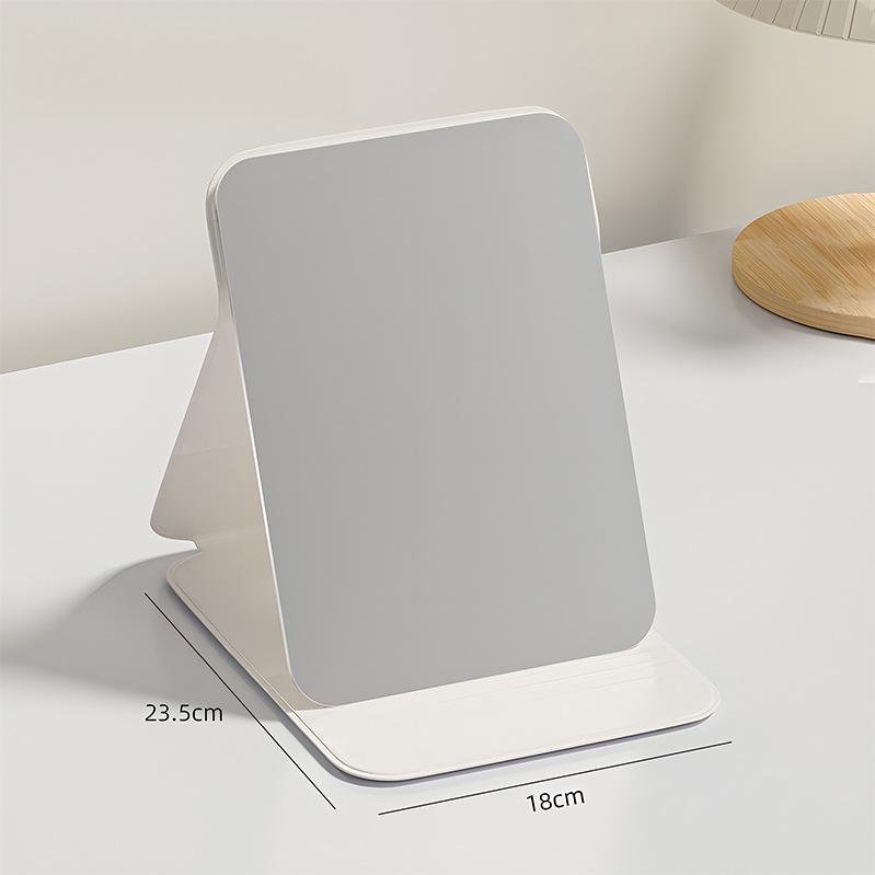 Klappbarer Flip-Top Tragbarer Schminkspiegel - Schreibtisch-Schönheitsspiegel für Zuhause