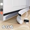 1pc Door Bottom Sealing Strip, Adjustable Weatherstrip Under Door Draft Stopper, Anti-cold One Side Foam Blocker, Weather Strip
