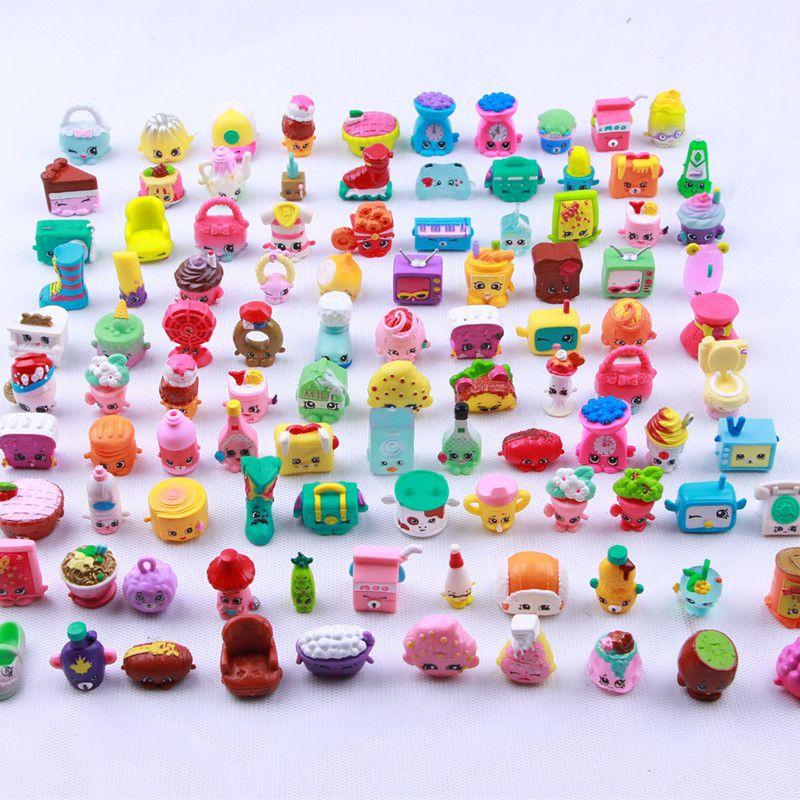 Random Fruit 100pcs Toys Mini Cartoon Fruit And Vegetable Shape Doll Game Puzzle