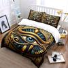 Golden Eye of Horus. Bedding sets Duvet cover sets Duvet covers Pillowcases(1 * Duvet Cover 2 * Pillowcases without duvet insert)