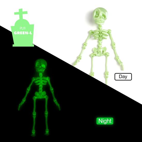 3D Printed Skeleton Articulated Skeleton Figure Collectible Flexible Skeleton Fidget Toy for Halloween Decoration Stress Relief