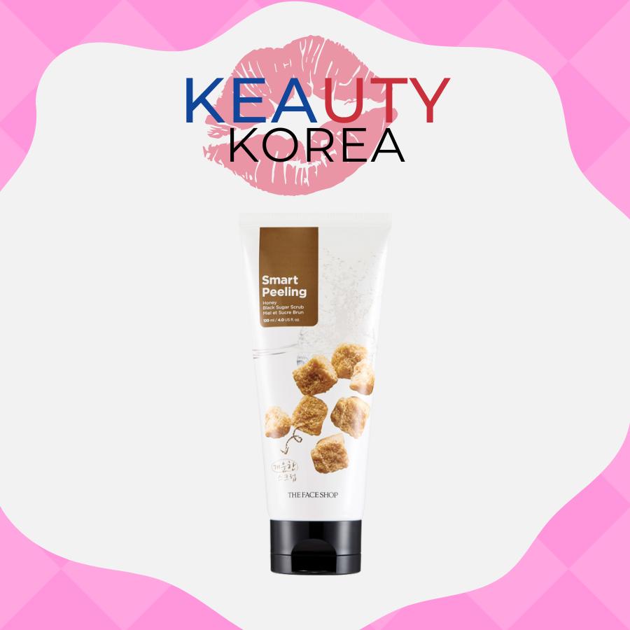 The Face Shop Smart Peeling Honey Black Sugar Scrub 120mL
