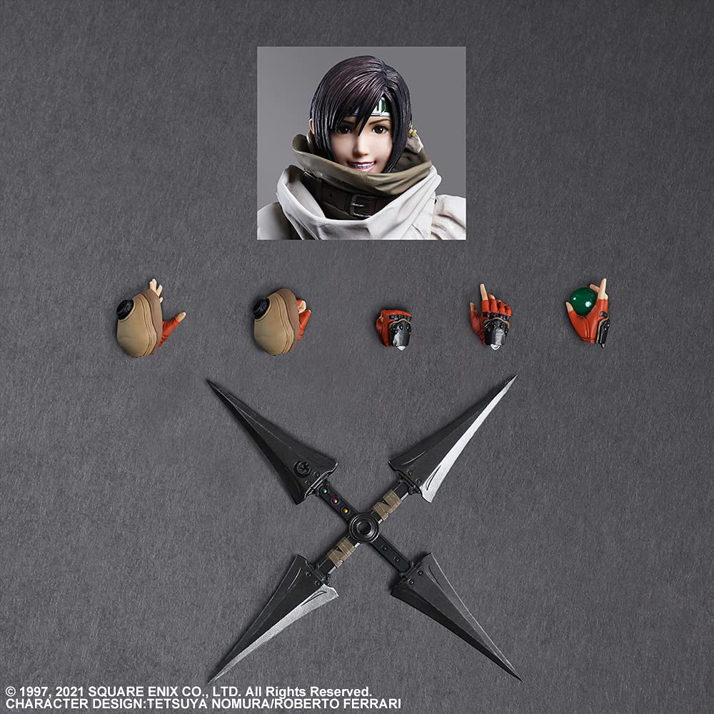 Final Fantasy VII Remake Intergrade PLAY ARTS Kai Yuffie Kisaragi PVC malowana ruchoma figurka