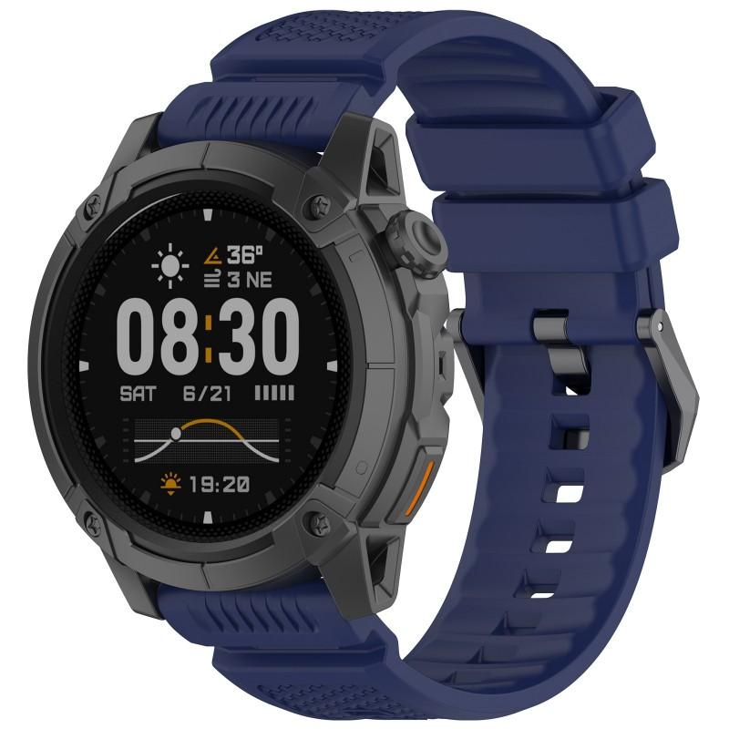 Silicone Strap for COROS NOMAD Smartwatch 24mm Width Bracelet Sport Watch Replacement Wristband for Coros Nomad Band Accessories