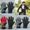 Fleece Bike Gloves For Adults With Anti Slip Features For Cycling And Commuting
