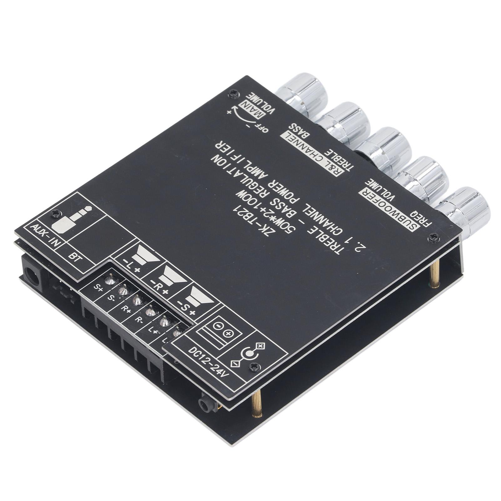 

2.1 Channel BT Audio Power Amplifier Module DIY Wireless Speaker Digital Power Amplifier Board