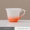 Exquisite Crystalline Glaze Ceramic Mug and Saucer - High-Grade Office Tea and Coffee Cup Gift