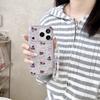 Sheer Purple Floral Phone Case for iPhone 17, 16 Pro Max, 15, 14 - Dog & Cat Friendly