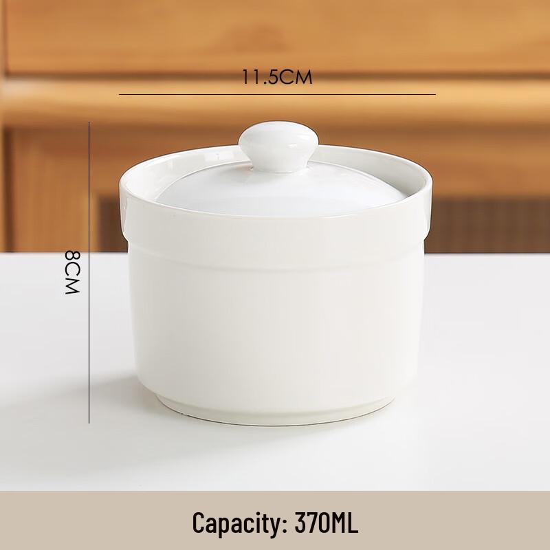 Ceramic Double Boiler Stew Pot Set with Spoons