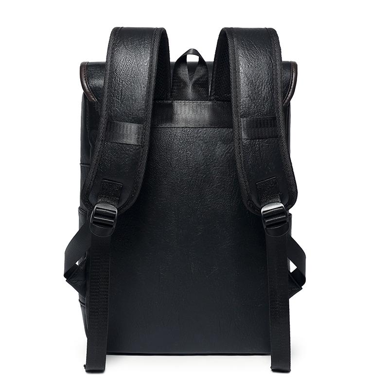 Retro Men's Backpack Large Capacity Waterproof Wear-resistant Multifunctional Computer Bag