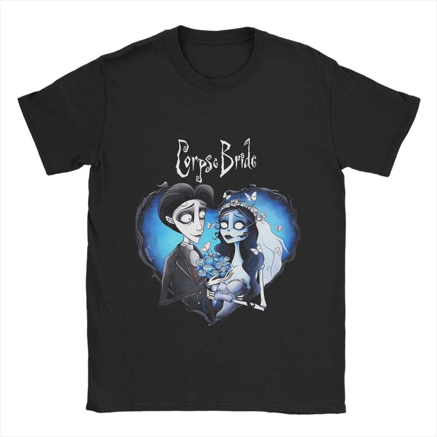 

Corpse Brides Men T Shirt Awesome Tees Short Sleeve O Neck T-Shirt 100% Cotton Birthday Gift Tops S чёрный