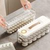 Plastic Dumpling Box 1/2/3/4 Layers Pasta Storage Box Portable Cookie Storage Containers  Fridge