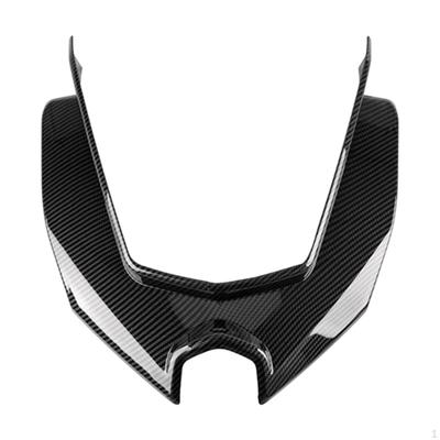 Headlight Upper Cover Plate Replacement for Nmax 155 V3 Black Motorbike Accessories Fairing Trim