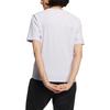 Adidas T Shirts Women's Purple Crew Neck Moderate Straight Fit HI6848