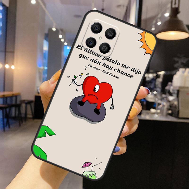 Bad Bunny Fundas For Huawei P20 P30 P40 Lite P50 Pro P Smart 2019 Nova 5T 9 Honor X7 X8 X9 50 Case