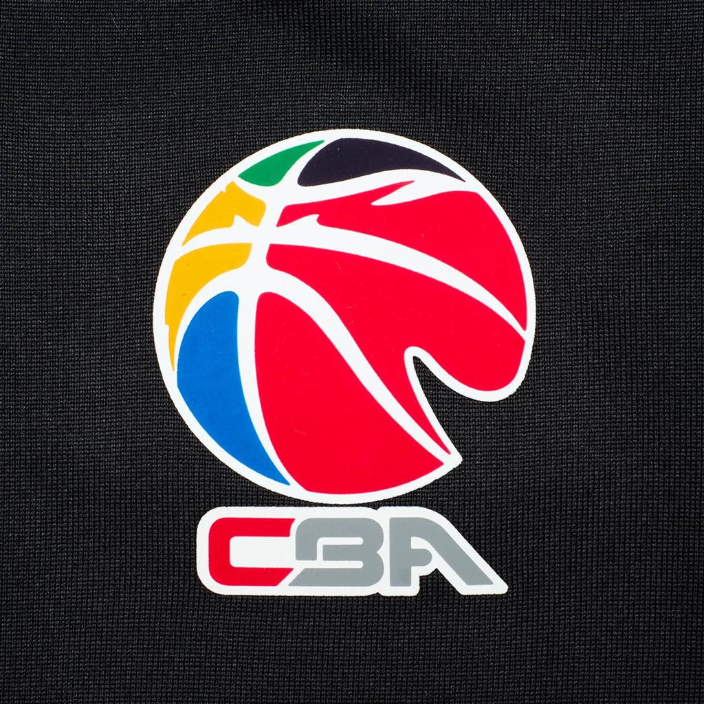 LiNing CBA Series Professional Basketball Quick-Dry Short Sleeve T-Shirt Men Tops Black ATST935-1