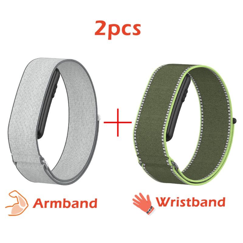 Premium Custom Nylon Loop Replacement Soft Strap For Garmin CIRQA Smart Band Adjustable Wrist Upper Arm Bicep Bracelet Accessory