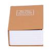 Mini Safe Box Simulation Book Security Money Jewelry Box with Lock Keys for Home Office
