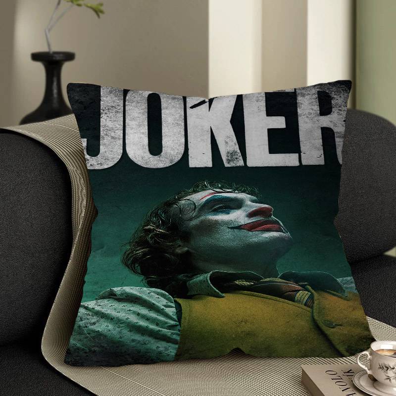 J-Joaquin P-Phoenix J-Joker Decorative Room Aesthetics Pillow Case Home Decor Bedroom Sofa Bed Couch Pillow Cover 45X45