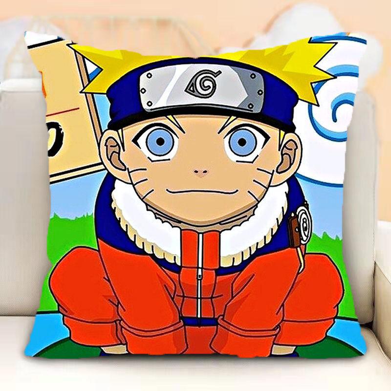 Kuddfodral med Naruto Anime-karaktärer: Dyk ner i ninjavärlden! Anime perifer dekorationsgåvor