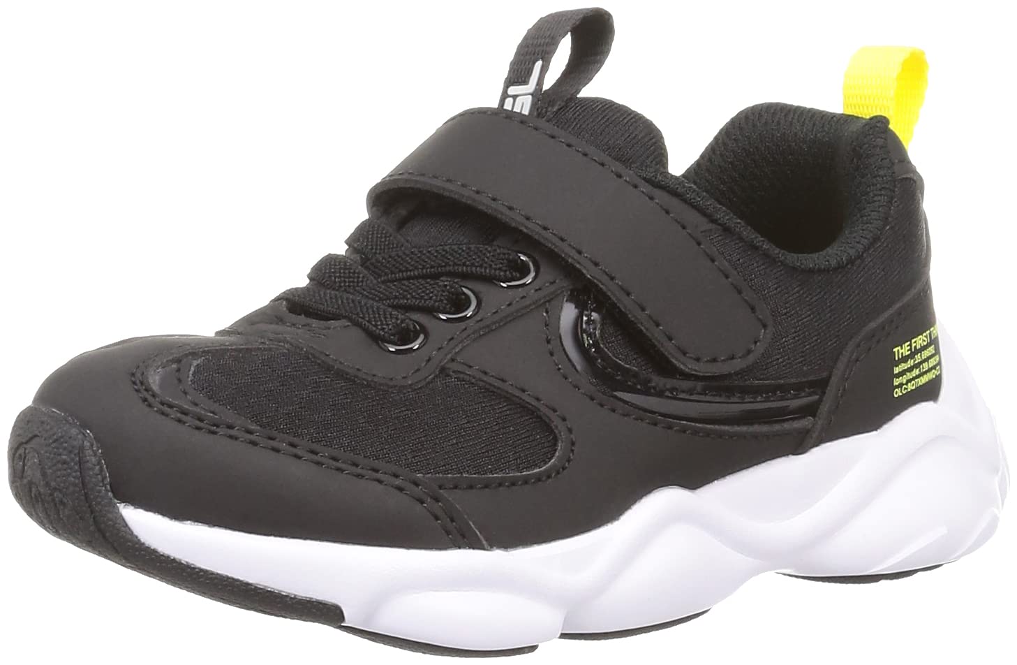 

Shunsoku Athletic DSL cm Sneakers, Shoes, Lightweight, SL, 16-25cm, 2E, Kids, Boys, Girls, 0400, Black/Black, 16.0