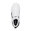 Puma Rebound V6 Lo Kinder Skateschuhe Kinder Sneaker Weiß Schwarz 393833-02